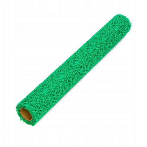 Siatka koronkowa w rolce Akces 48cm x 5y Zielona trawiasta